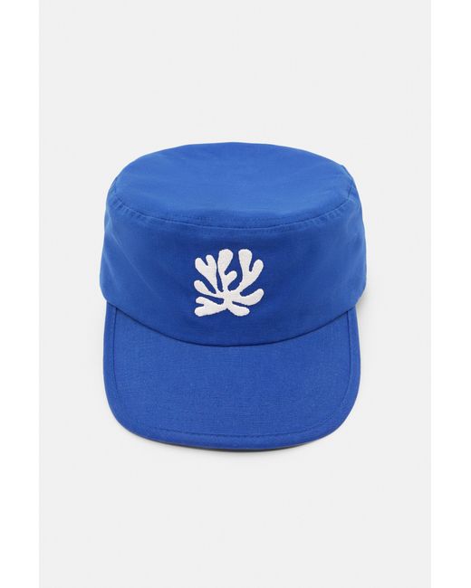 Pull&Bear Blue Matisse Cap for men