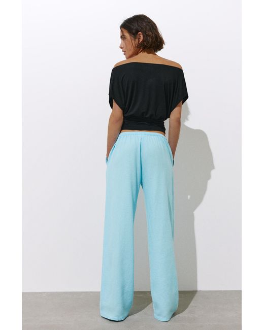 Pantaloni Fluidi di Pull&Bear in Blue
