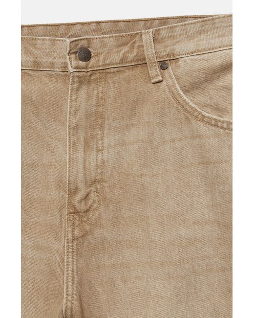 Pull&Bear Multicolor Baggy Denim Bermuda Shorts for men