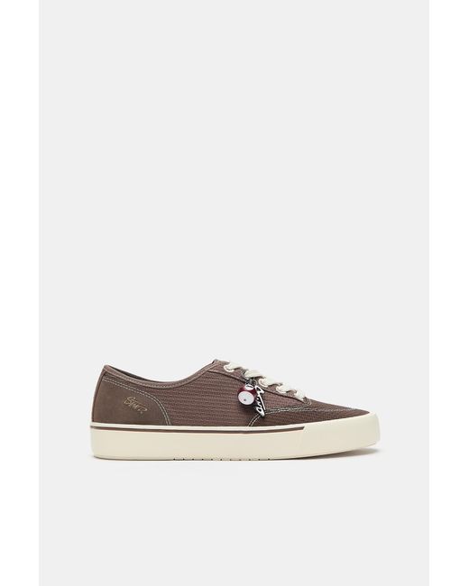 Pull&Bear Blue Stwd Embellished Trainers for men