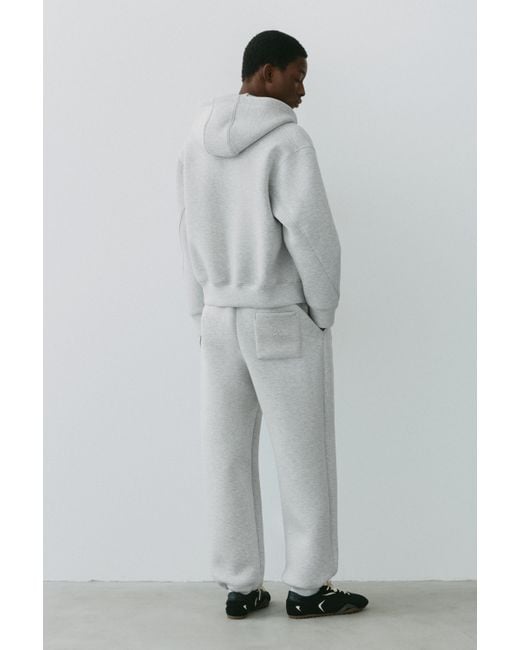 Pull&Bear Gray Stwd Baggy Joggers for men