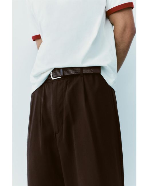 Pull&Bear Tailoring Joggingbroek in het Black voor heren