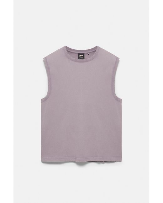 Pull&Bear Singlet in het Purple voor heren