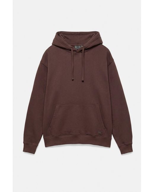 Sweat Basique À Capuche Pull&Bear pour homme en coloris Red