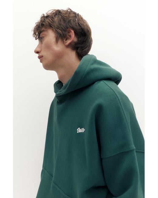 Pull&Bear Stwd Hoodie in het Green voor heren