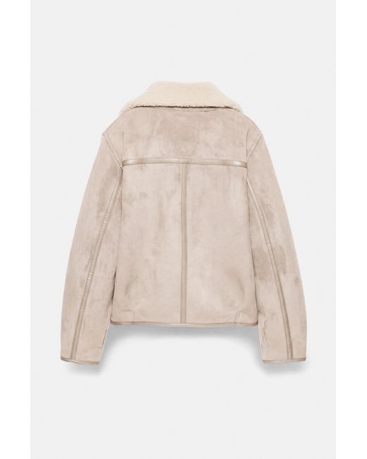 Giacca Double Face di Pull&Bear in Natural