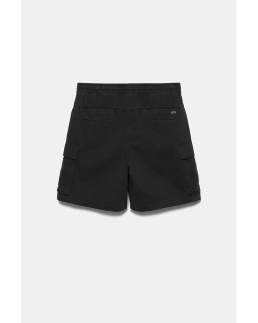 Pull&Bear Cargobermuda in het Black voor heren