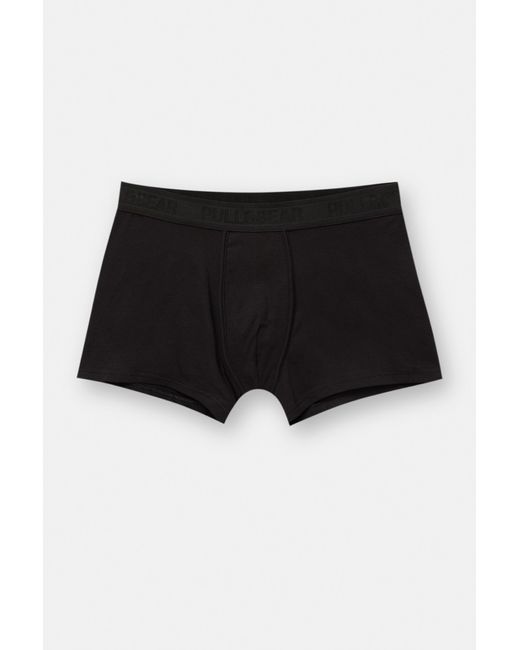Pack 3 Boxer Neri di Pull&Bear in Black da Uomo
