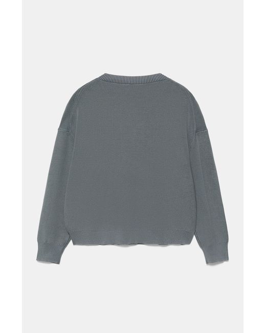 Pull&Bear Brown V-Neck Jumper