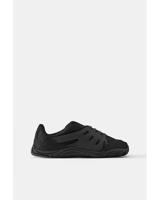 Pull&Bear Blue Pleasures Technical Trainers for men