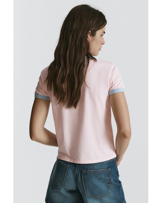 T-Shirt Regular Dumbo Pull&Bear en coloris Pink