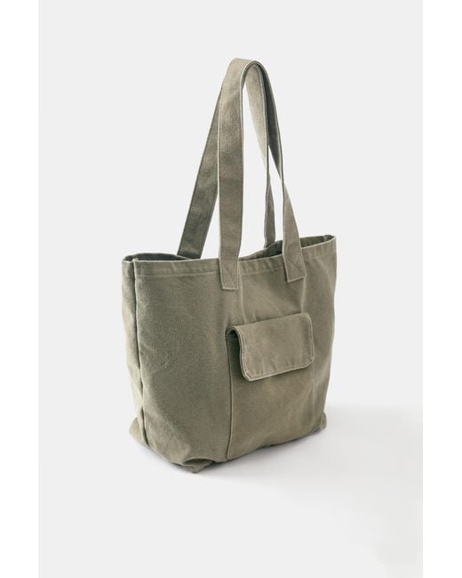 Borsa Shopper di Pull&Bear in Natural da Uomo