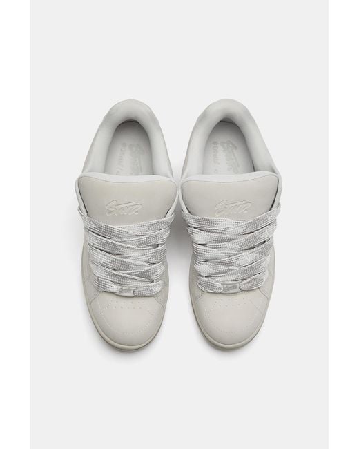 Pull&Bear Blue Stwd Skate Trainers for men