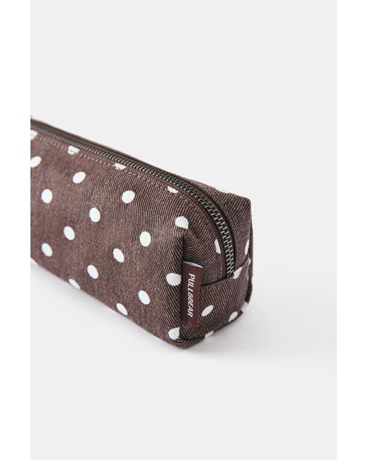 Astuccio A Pois di Pull&Bear in White
