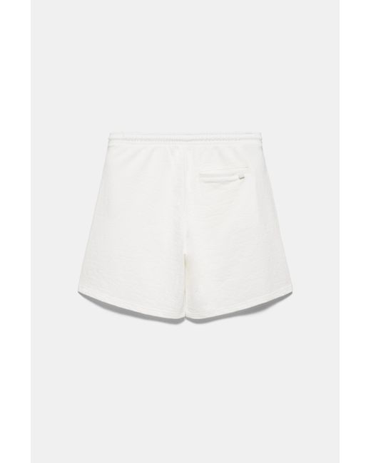 Short Jogging Texturé Pull&Bear pour homme en coloris White
