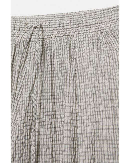 Pull&Bear Pofbroek Met Ruitprint in het Multicolor