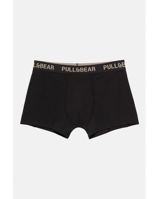 Lot De 3 Boxers Pull&Bear pour homme en coloris Black