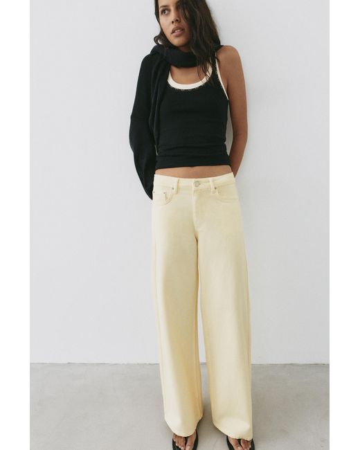 Jean Baggy Oversize Pull&Bear en coloris Multicolor