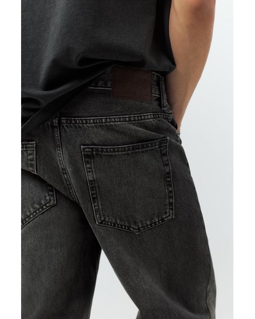Jean Straight Pull&Bear pour homme en coloris Black