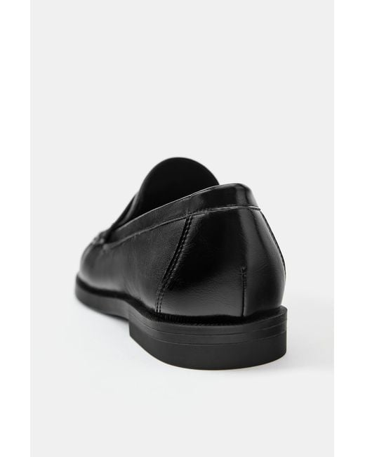 Pull&Bear Blue Gathered Moccasins
