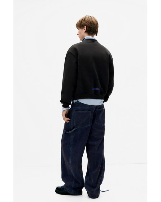 Pull&Bear Stranger Things Sweater in het Blue voor heren