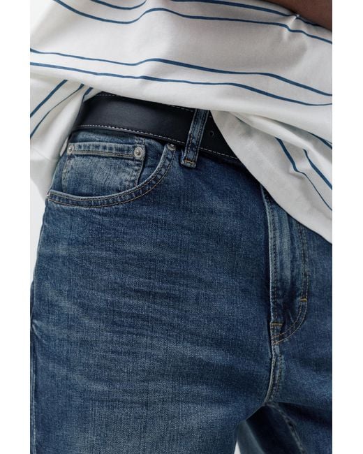 Pull&Bear Blue Slim Fit Jeans for men
