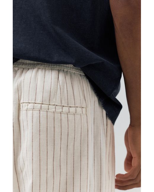 Pull&Bear Jogginghose Mit Leinen in Blue für Herren