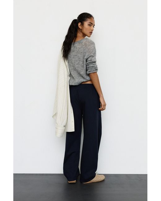 Pull&Bear Balloon Fit Joggingbroek in het Blue