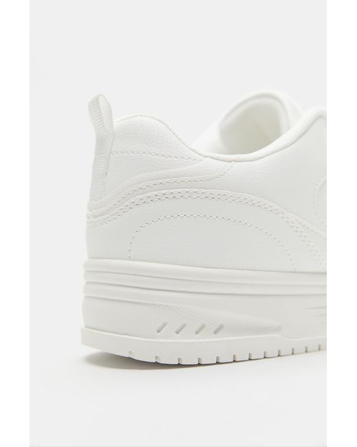 Pull&Bear White Stwd Trainers for men