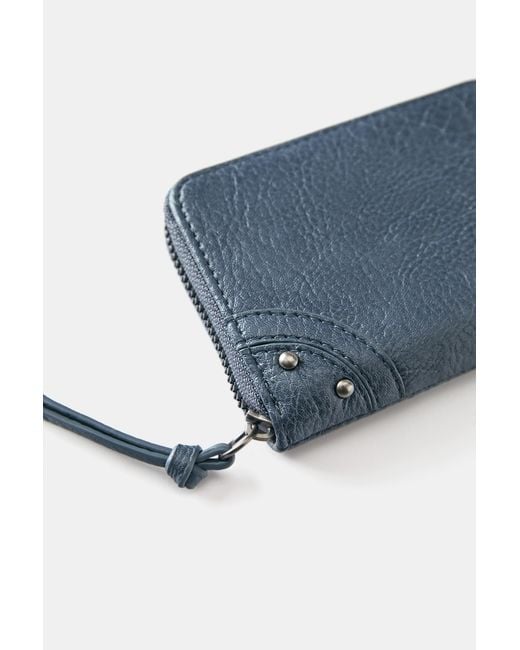 Pull&Bear Blue Studded Purse