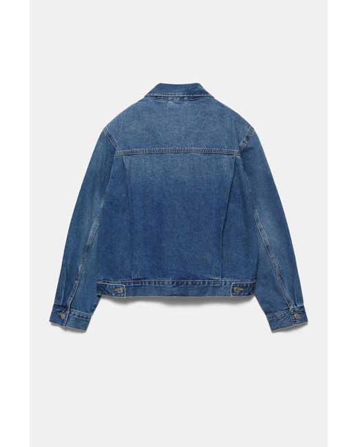 Pull&Bear Denim Jack in het Blue