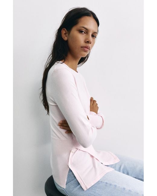 Pull&Bear Pink Pullover