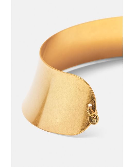 Ras-De-Cou Large Lisse Pull&Bear en coloris Metallic