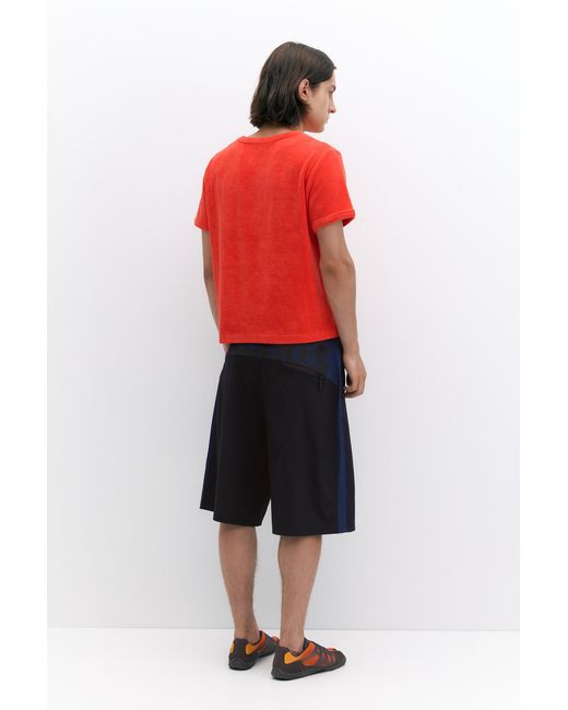 Pull&Bear Red Pleasures X Stwd Towelling T-Shirt for men
