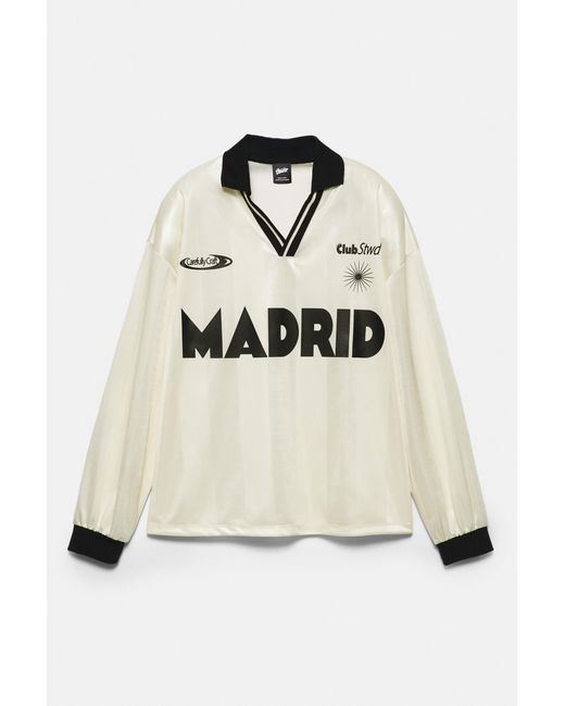 Pull&Bear Black Madrid T-Shirt