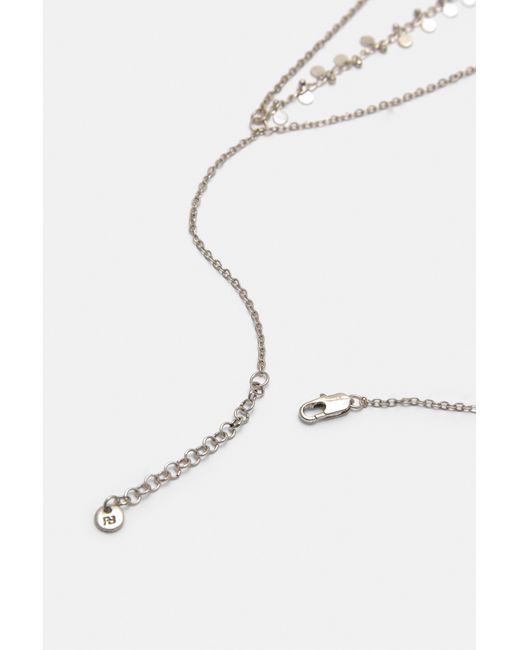 Collier Multiple Brillances Pull&Bear en coloris White