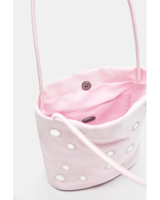 Borsa A Spalla Con Specchietti di Pull&Bear in Gray