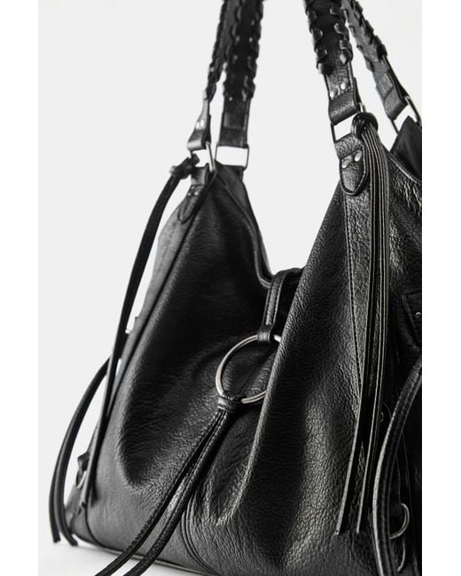 Pull&Bear Shopper Met Ring in het Black