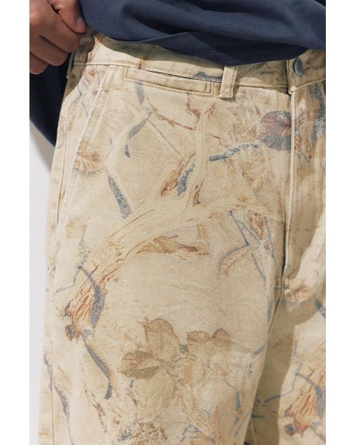 Pull&Bear Multicolor Printed Bermuda Shorts for men