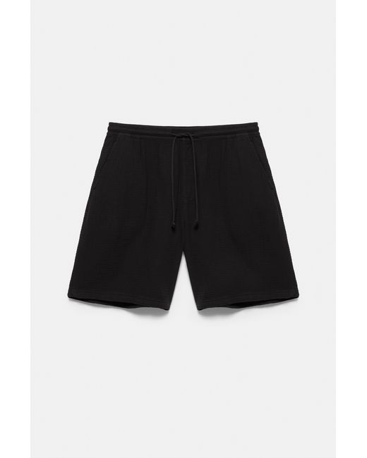 Pull&Bear Joggingshort in het Black voor heren