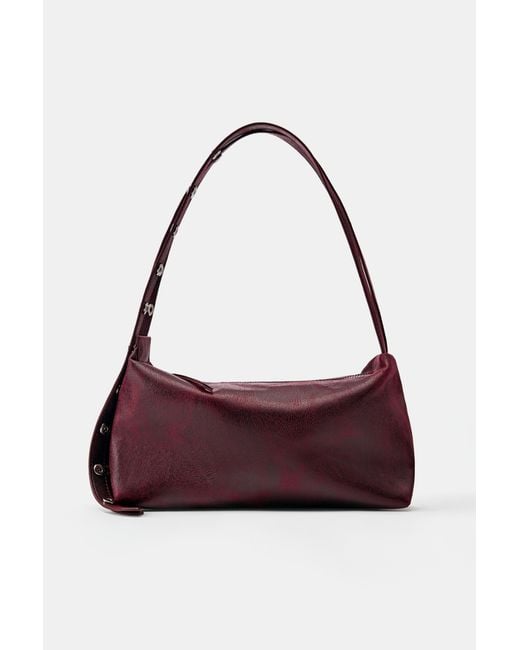 Borsa A Spalla Con Borchie di Pull&Bear in Blue