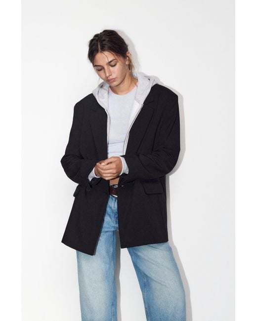 Blazer Croisé Pull&Bear en coloris Blue
