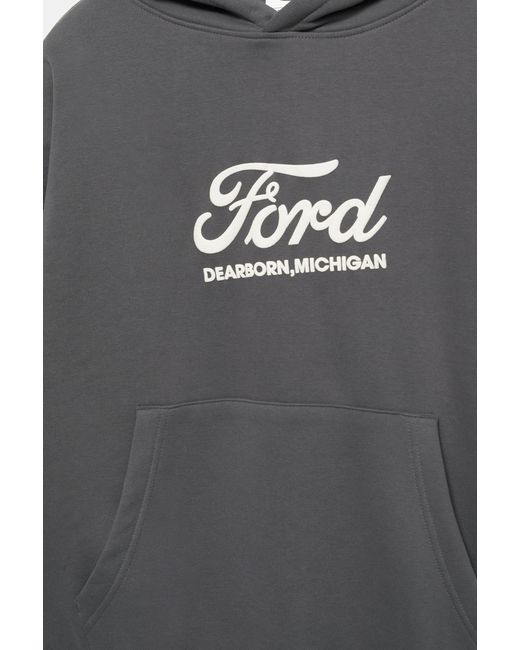 Sweat À Capuche Ford Pull&Bear pour homme en coloris Gray