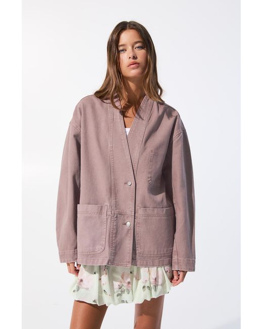 Pull&Bear Multicolor Denim Jacket