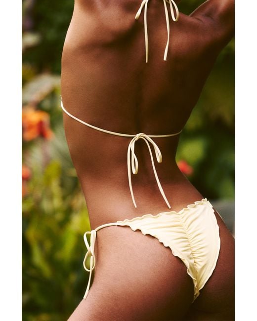 Pull&Bear Multicolor Frilled Bikini Bottoms