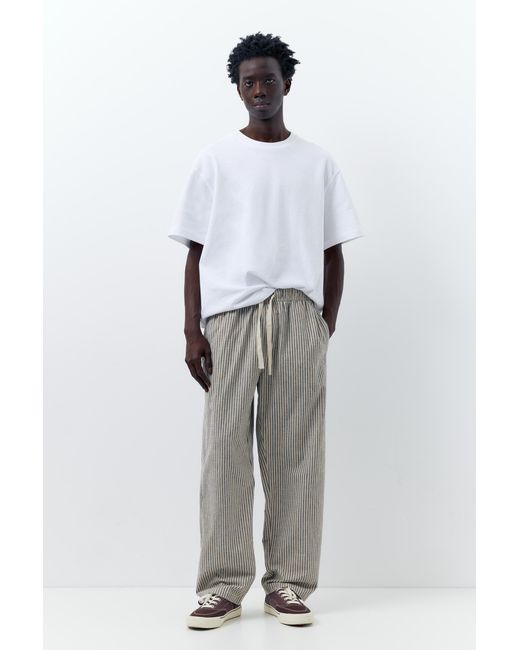 Pull&Bear Blue Rustic Jogger Trousers for men