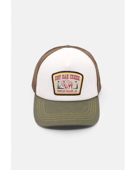 Pull&Bear Gray Dry Oak Creek Trucker Cap for men