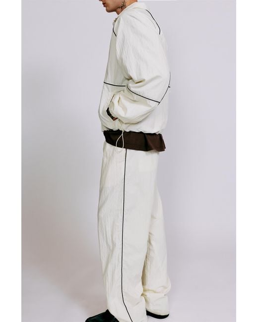 Pull&Bear Multicolor Lightweight Contrast Stitch Tracksuit Bottoms for men
