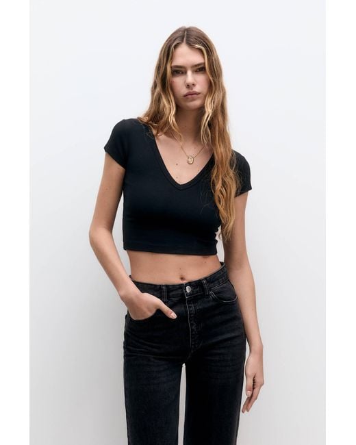 Cropped pull clearance