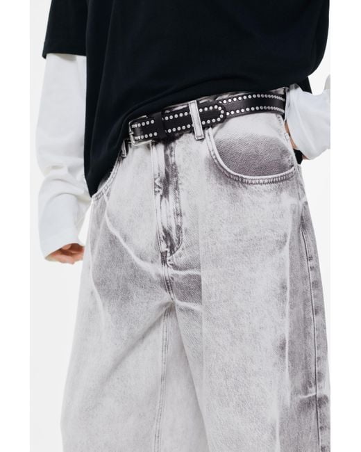 Pull&Bear Super Baggy Jeans in Blue für Herren